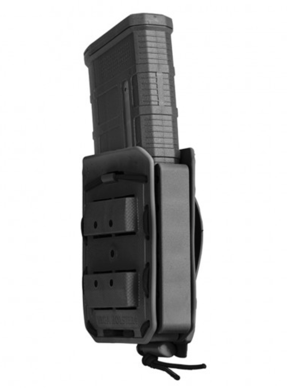 Porte-chargeur simple Bungy 8BL noir pour .308/7,62 mm