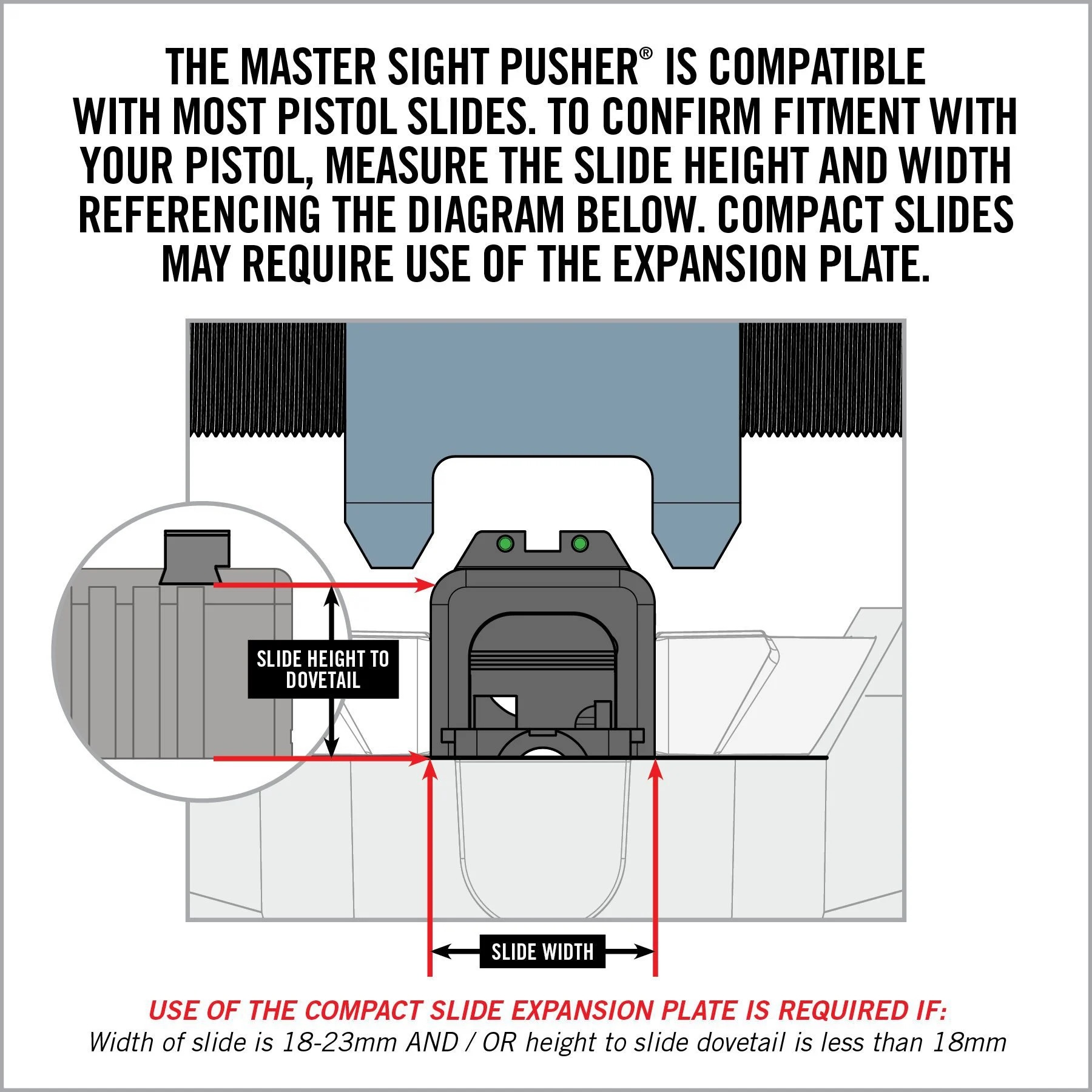 Real Avid MASTER SIGHT PUSHER