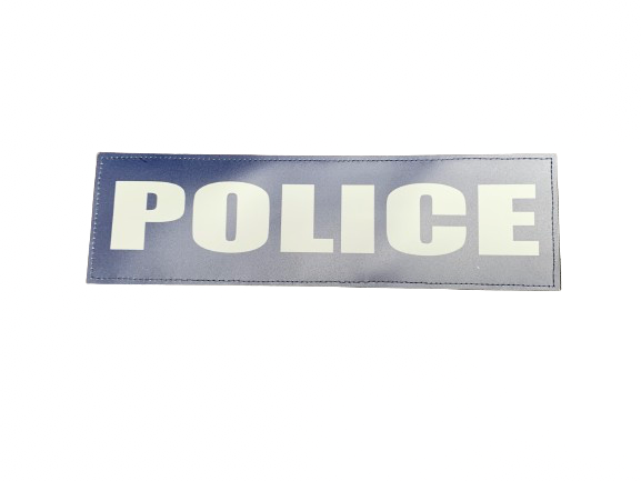 PATCH POLICE BLEU