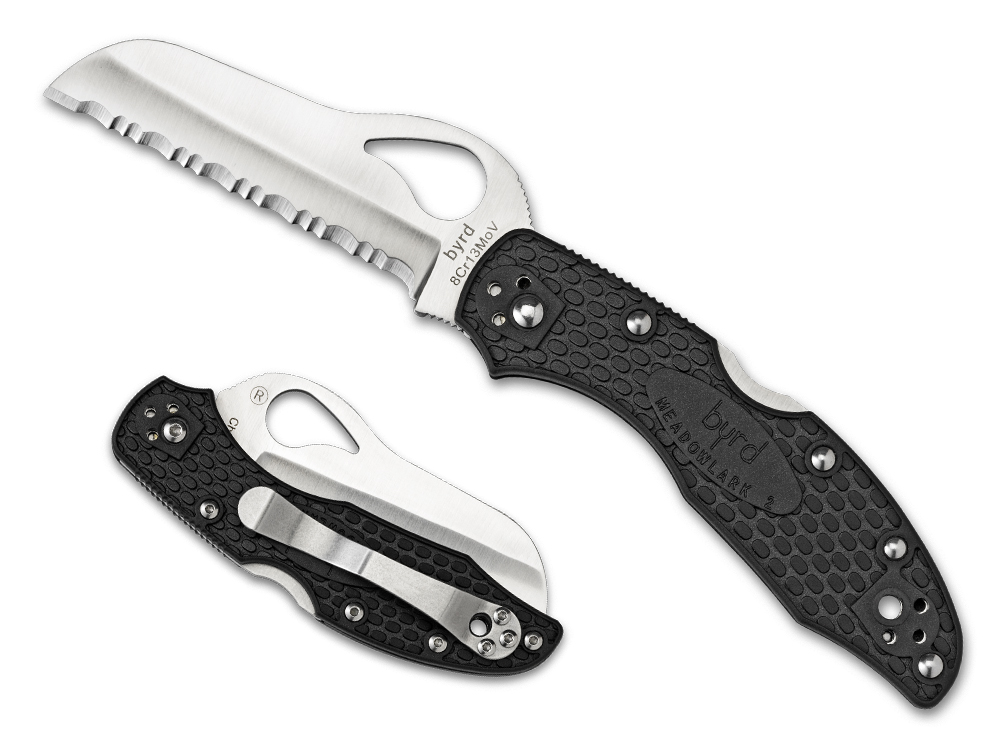 Spyderco Meadowlark 2 Rescue Lightweight Black