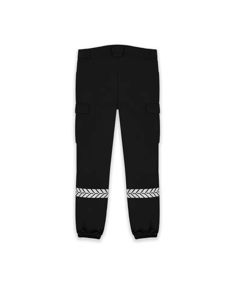 Pantalon noir avec bandes de sécurité HV – GKpro SAFETEK