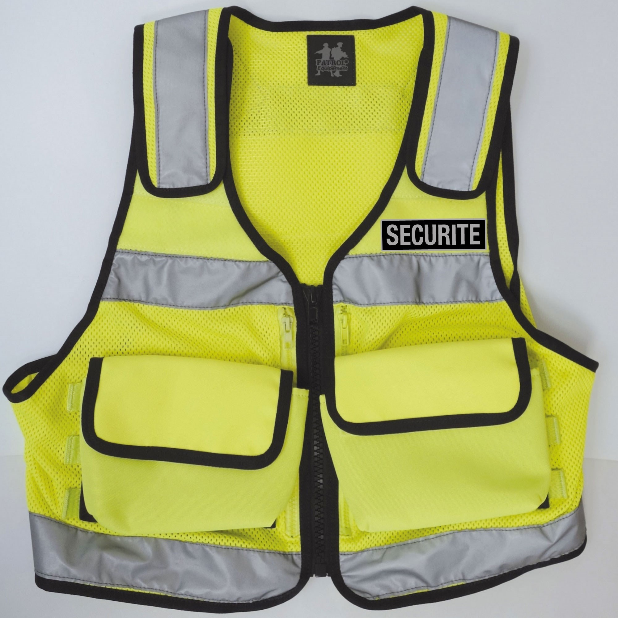 GILET INTERVENTION HAUTE VISIBILITE (non-balistique)