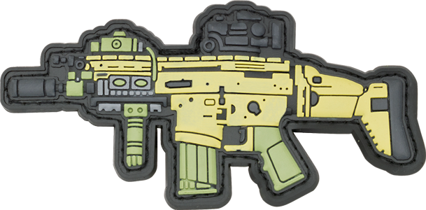 Patch Tactical SCAR avec Velcro