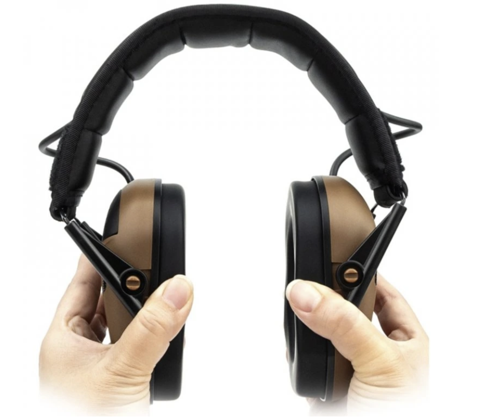 EARMOR M300T ELECTRONIC HEARING PROTECTOR COYOTE BROWN