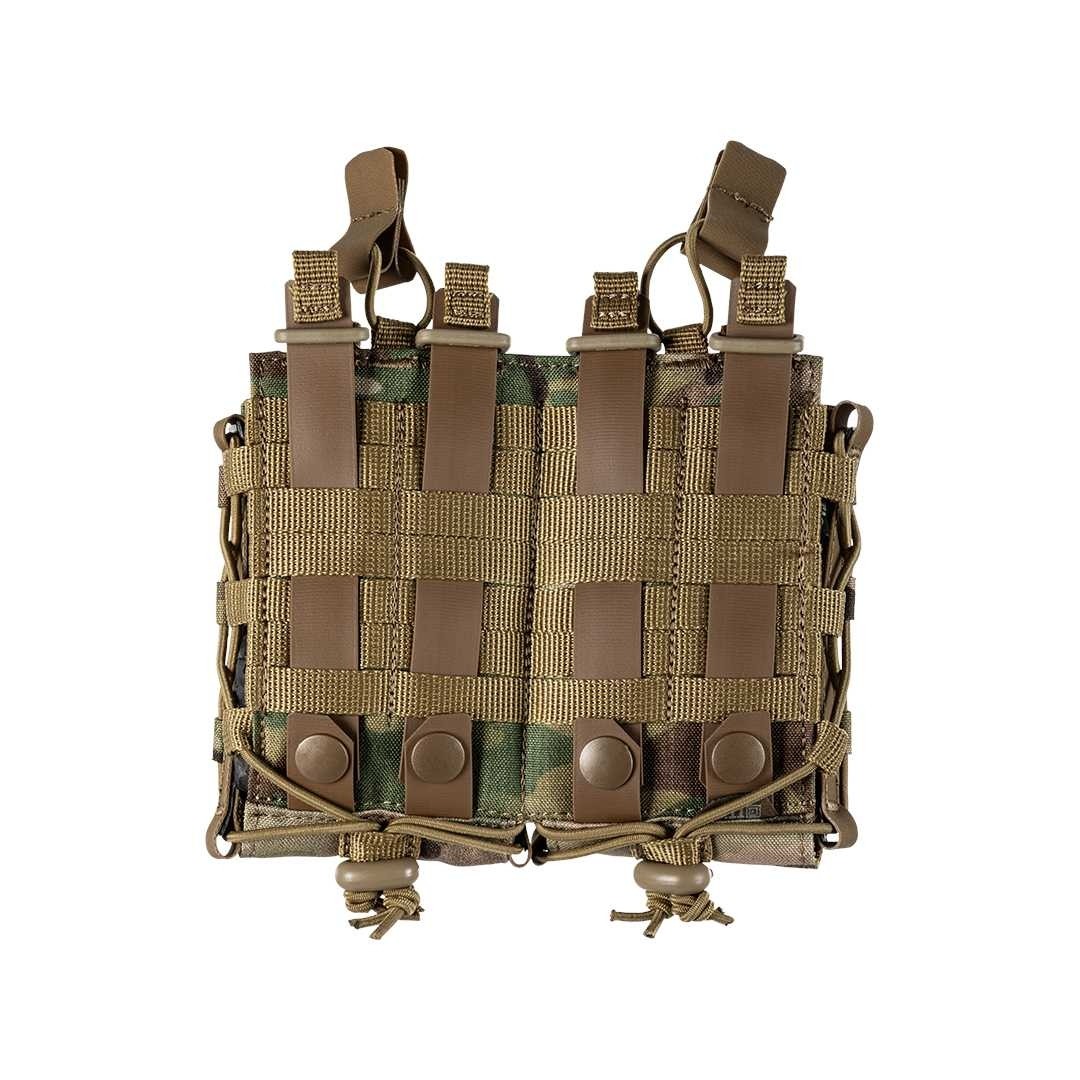 5.11 POCHE DOUBLE MULTICALIBRE FLEX MULTICAM
