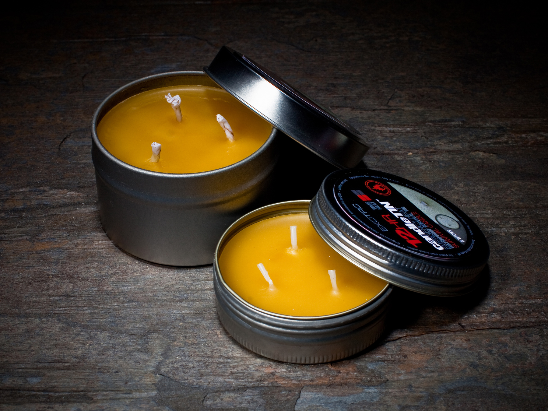 candleTIN. Hot Burn, Large