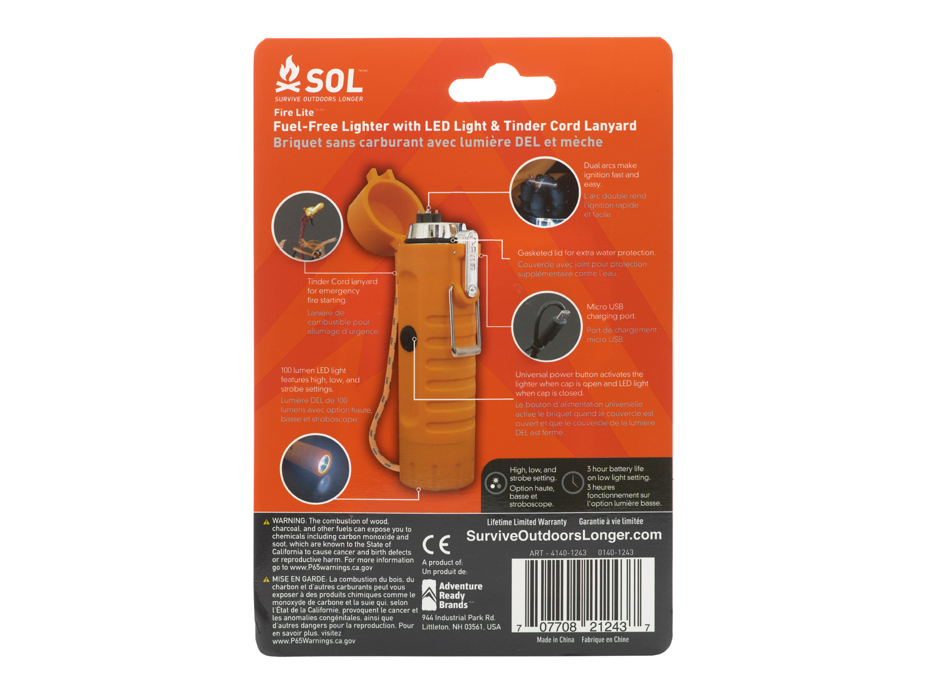 SOL Fire Lite Fuel free Liter