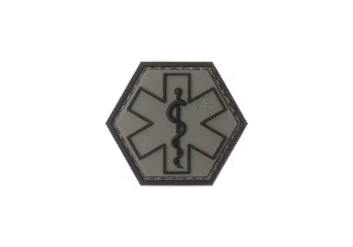 Paramedic Hexagon Rubber Patch