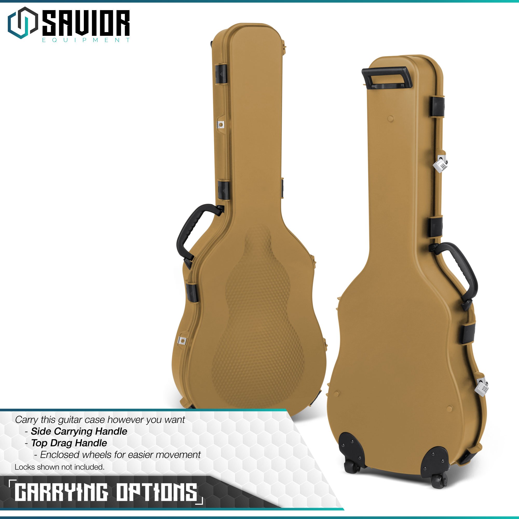 Savior Equipment Ultimate Guitar Case – Single Rifle Case black