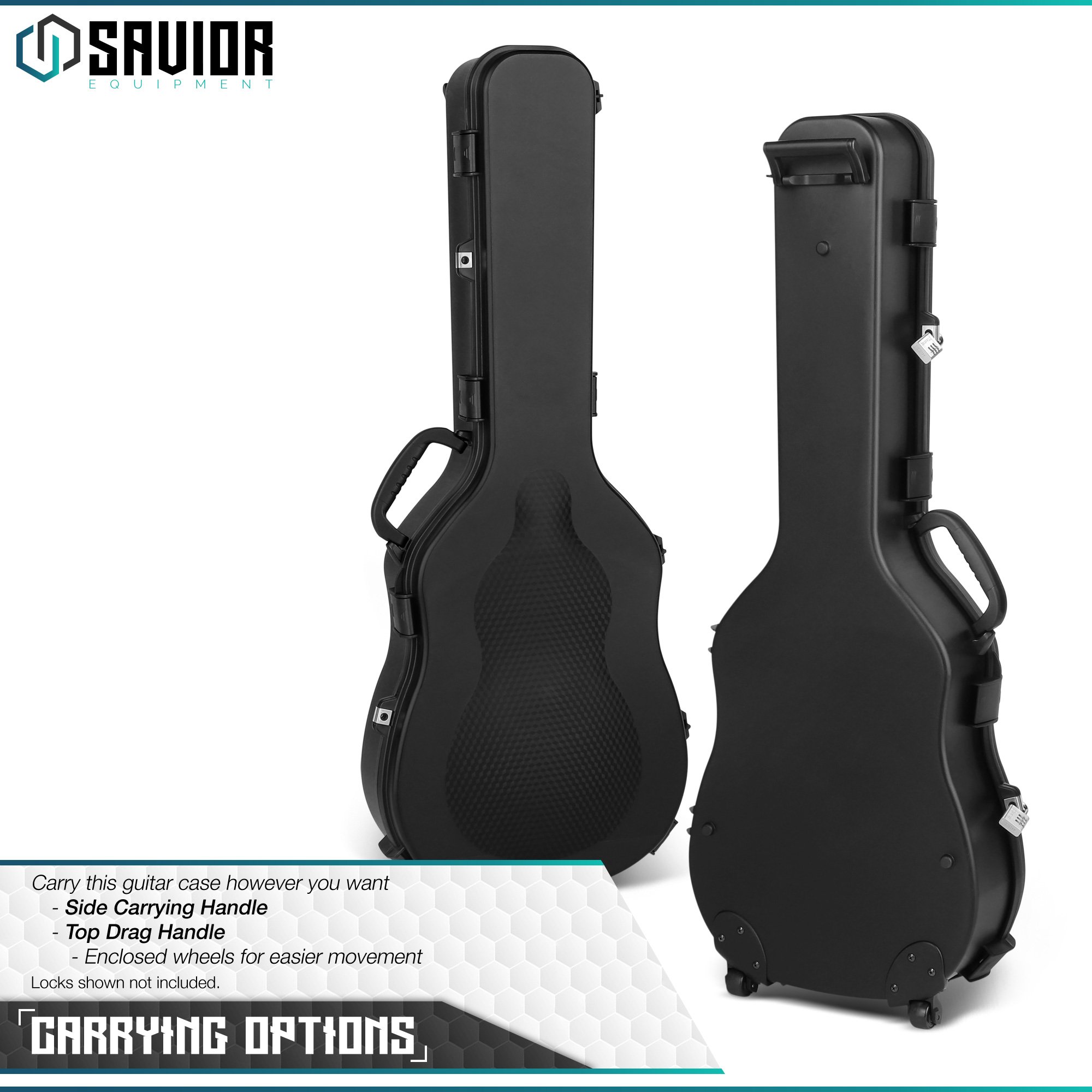 Savior Equipment Ultimate Guitar Case – Single Rifle Case black