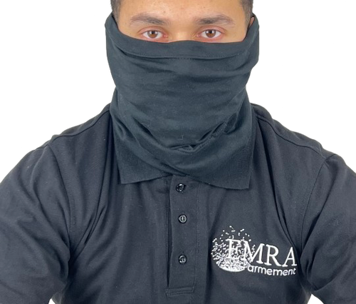 Tour de cou intégral ANTI-COUTEAU D5 noir
