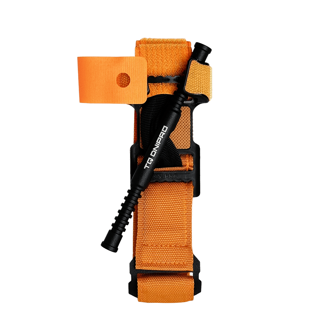 Hemostatic tourniquet "DNIPRO" orange (tourniquet)