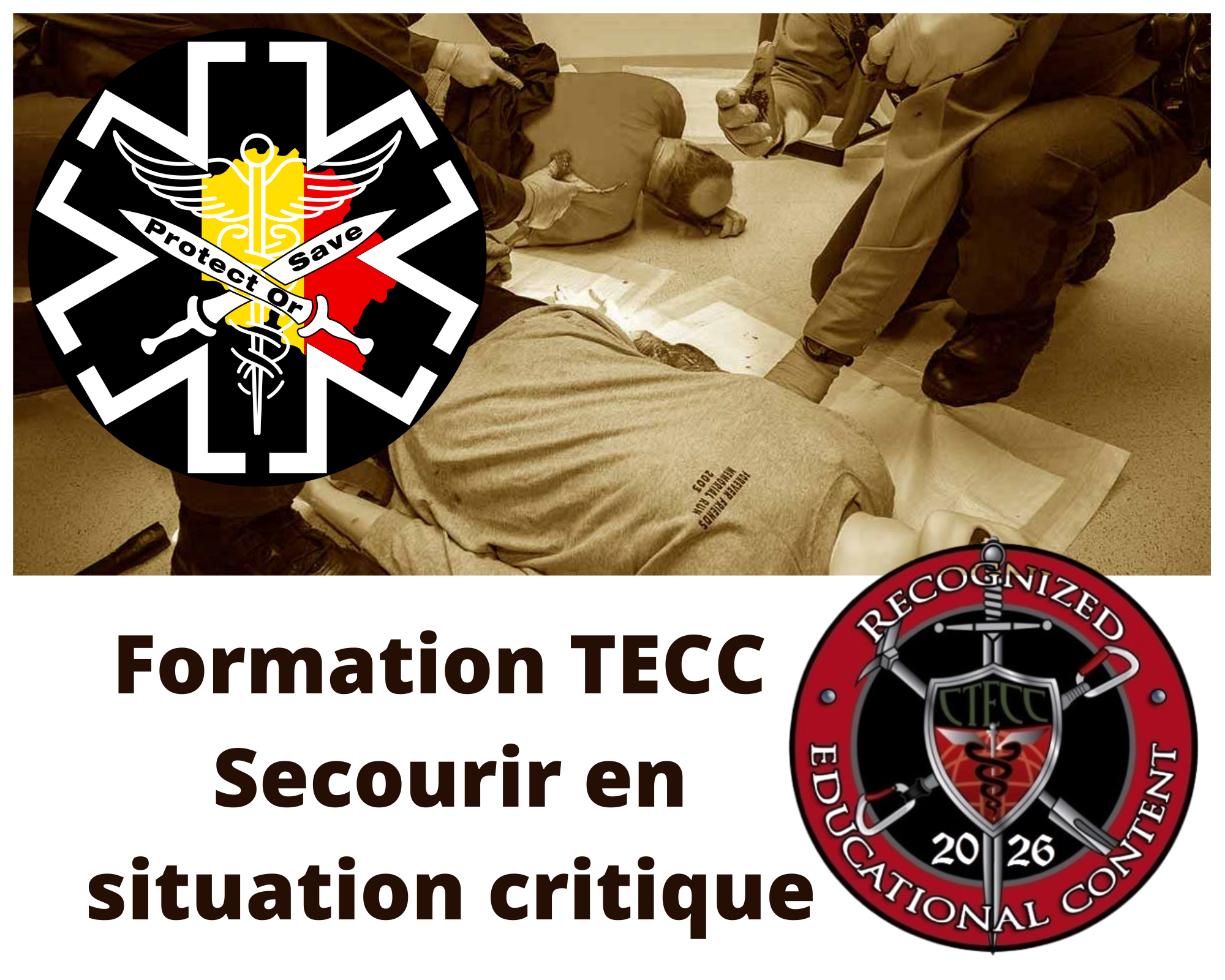 Formation TECC - Secourir en situation critique