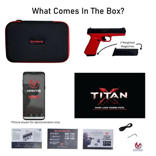 Pistolet laser dentraînement intelligent MANTIS TitanX