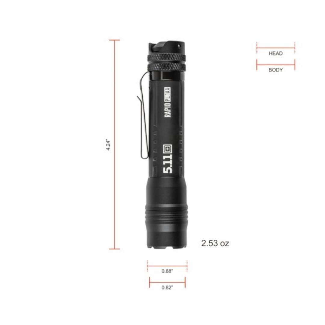 LAMPE RAPID PL 1AA – 190/330 LUMENS