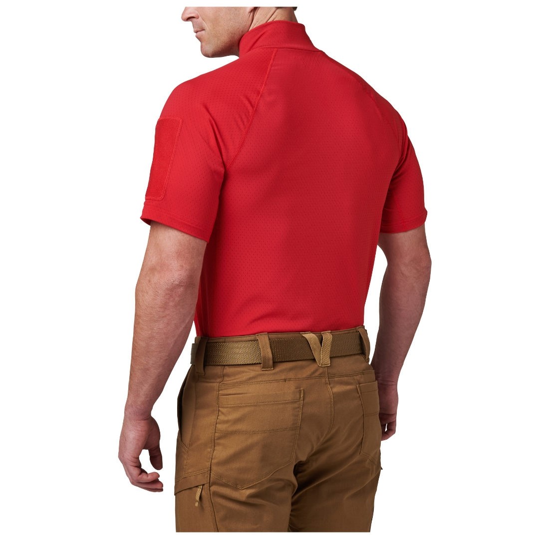 V.XI® SIGURD POLO MANCHES COURTES - ROUGE