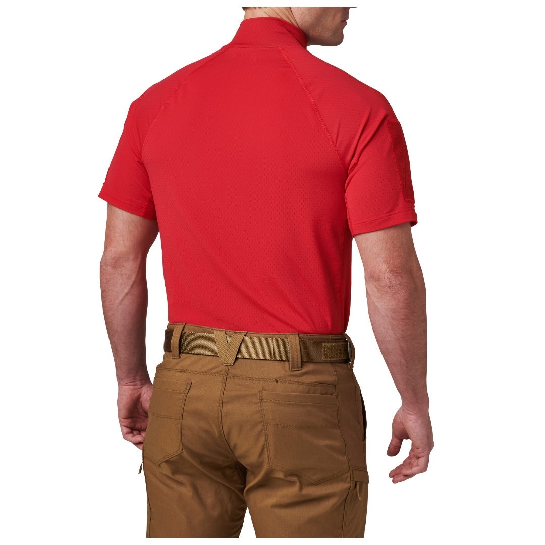 V.XI® SIGURD POLO MANCHES COURTES - ROUGE
