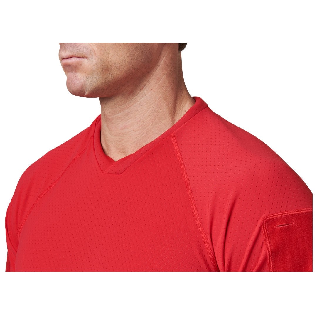V.XI® SIGURD POLO MANCHES COURTES - ROUGE
