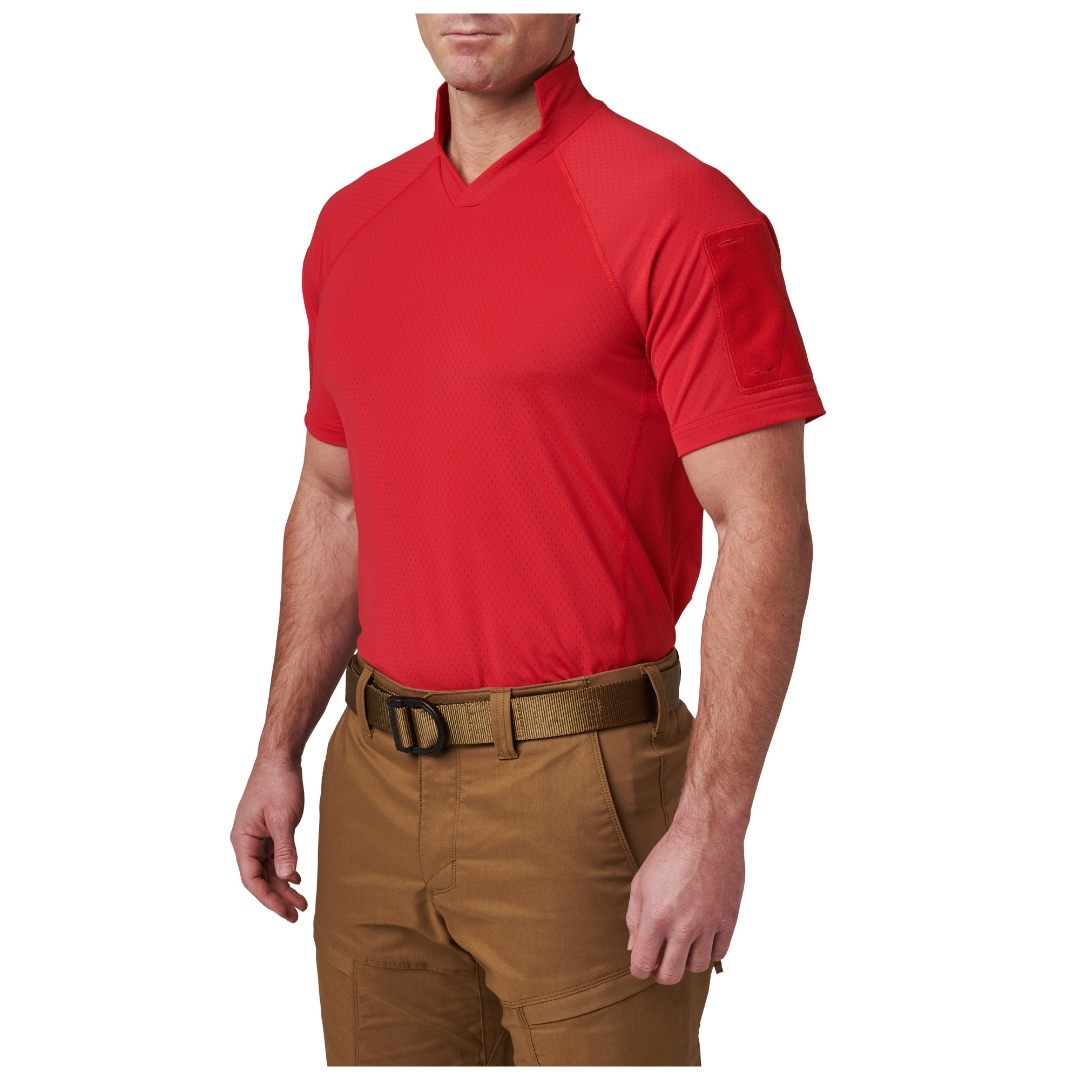 V.XI® SIGURD POLO MANCHES COURTES - ROUGE