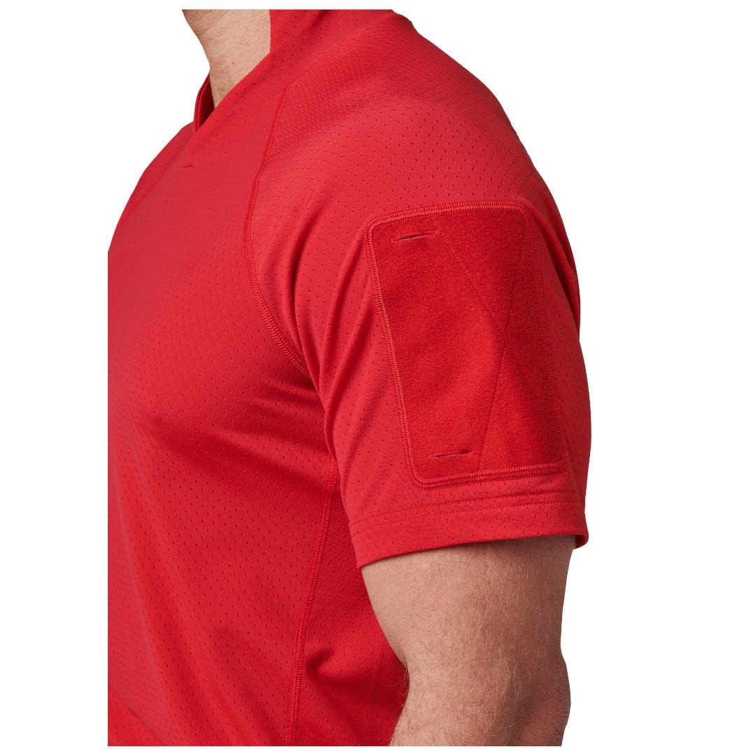 V.XI® SIGURD POLO MANCHES COURTES - ROUGE