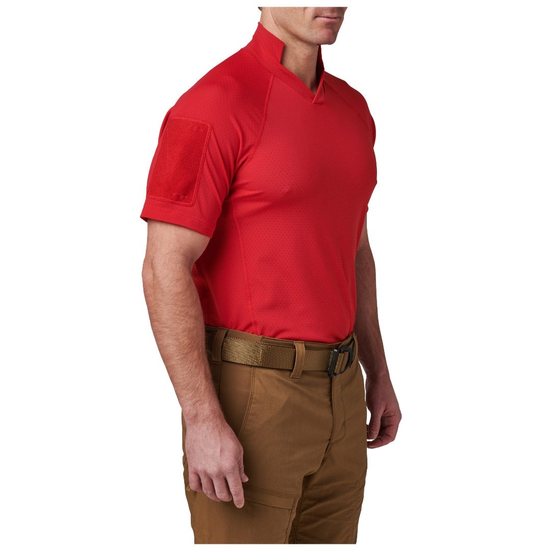 V.XI® SIGURD POLO MANCHES COURTES - ROUGE