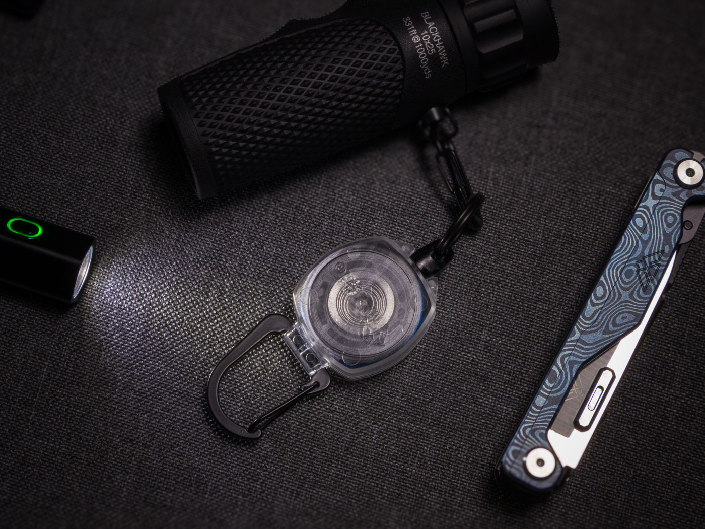 Key-Back Gear Tether Blue