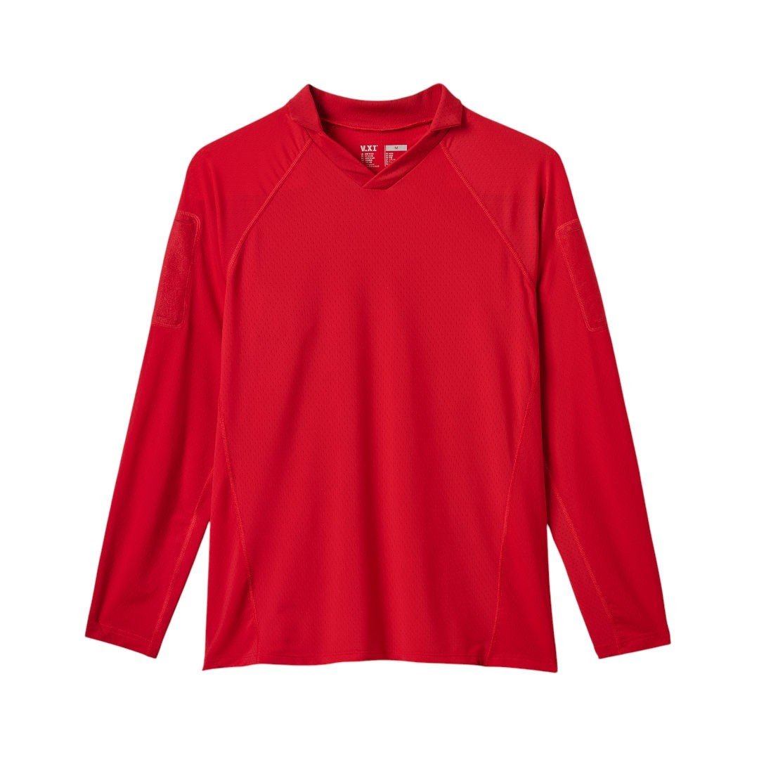 V.XI® Sigurd Polo manches longues - Range Red