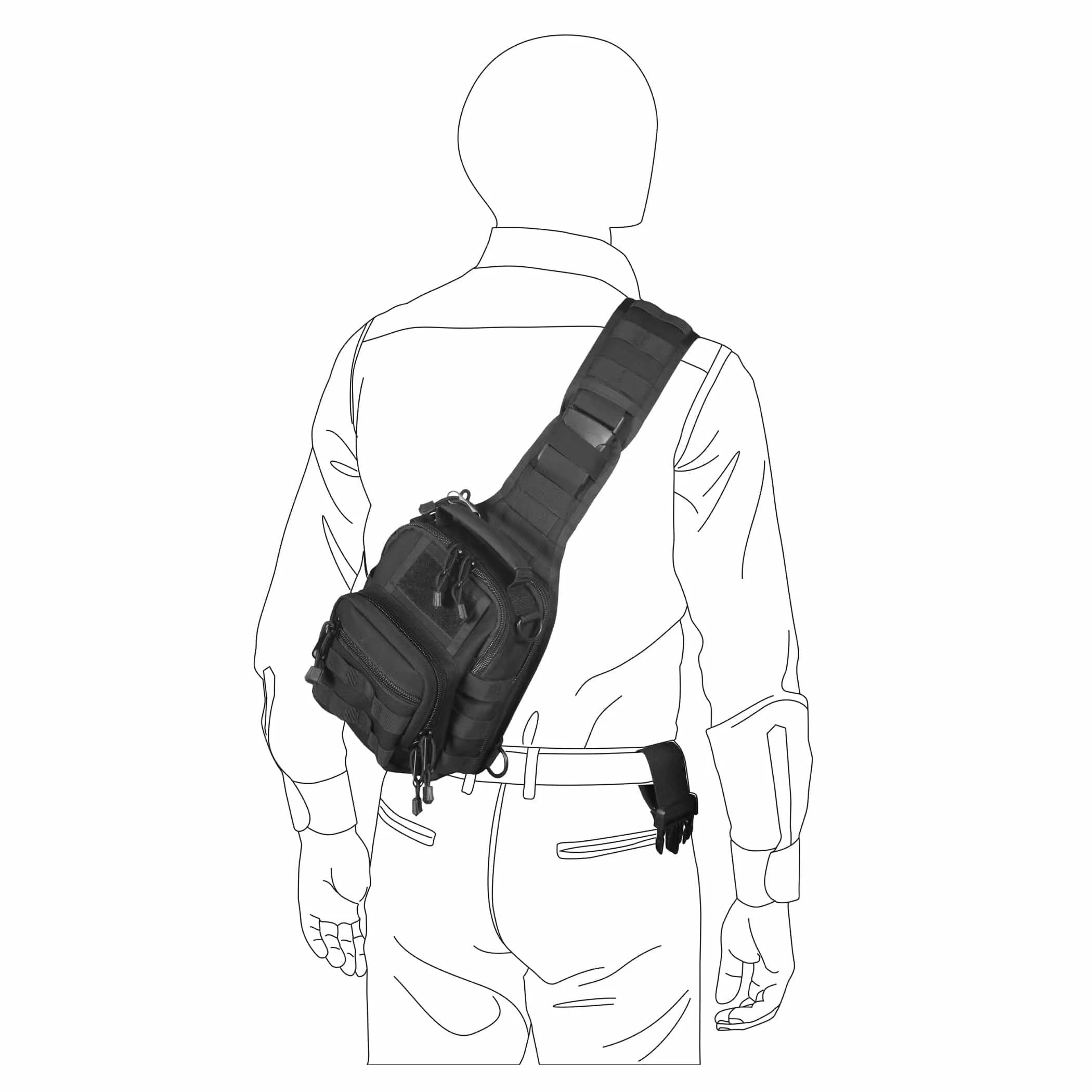 Vega Holster 2B37 CARGO BAG EXPLORER BLACK