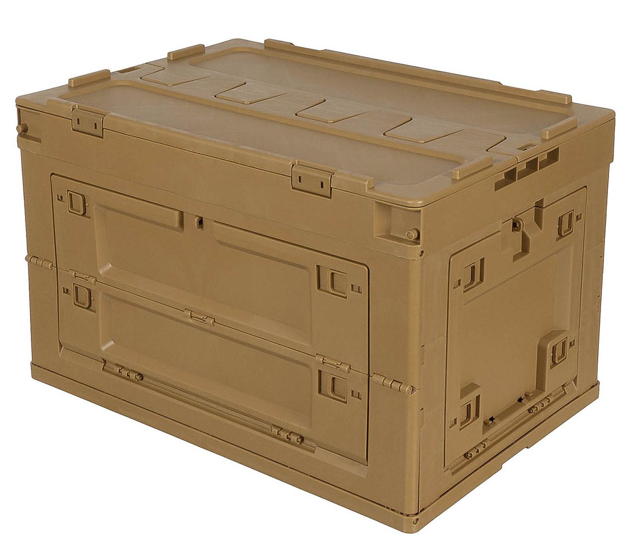 Boîte de Transport Pliable MFH Taille Large sable