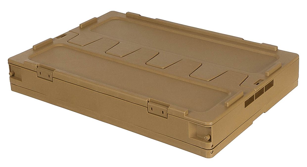 Boîte de Transport Pliable MFH Taille Large sable