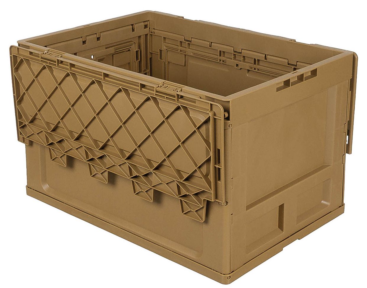 Boîte de Transport Pliable MFH Taille Large sable