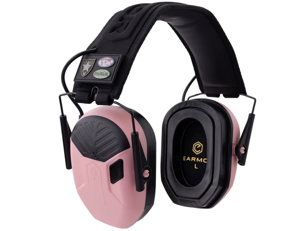 EARMOR M300T ELECTRONIC HEARING PROTECTOR PINK