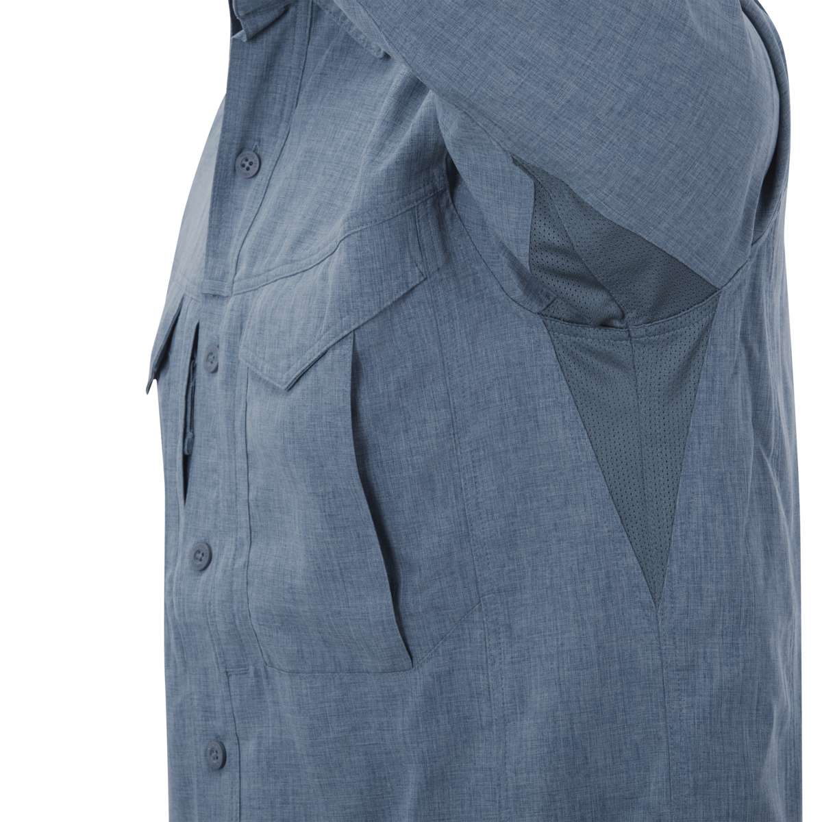 DEFENDER Mk2 Gentleman Shirt® - Melange Blue