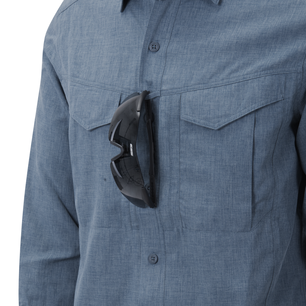 DEFENDER Mk2 Gentleman Shirt® - Melange Blue