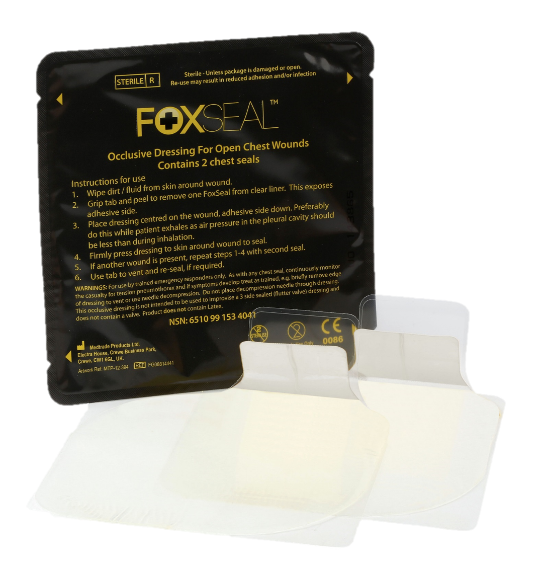 FOXseal Chest seal non vented (2PC)