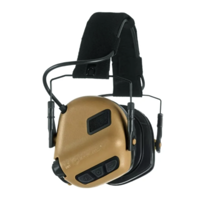 EARMOR M31 PLUS ELECTRONIC HEARING PROTECTOR COYOTE BROWN