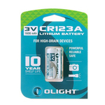 Olight CR123A Pile au Lithium 3V 1600mAh