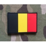 Belgium Flag Rubber Patch1