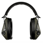 Casque anti-bruit Suprême Pro-X SLIM vert olive serre-tête cuir noir