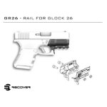 Recover-Tactical_GR26 Rail Adapter For The Glock 26 and 27