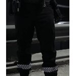 Pantalon sécurité privée noir avec bandes HV – GK SAFETEK