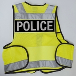 GILET INTERVENTION HAUTE VISIBILITE (non-balistique)