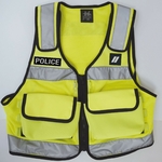 GILET INTERVENTION HAUTE VISIBILITE (non-balistique)