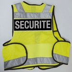 GILET INTERVENTION HAUTE VISIBILITE (non-balistique)