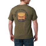 5.11 T-SHIRT FREEDOM FRIES RANGER GREEN