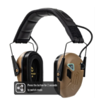 EARMOR M300T ELECTRONIC HEARING PROTECTOR BLACK