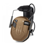 EARMOR M300T ELECTRONIC HEARING PROTECTOR COYOTE BROWN