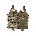 5.11 POCHE DOUBLE MULTICALIBRE FLEX MULTICAM
