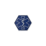 Paramedic Hexagon Rubber Patch