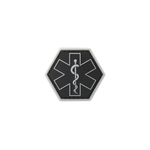 Paramedic Hexagon Rubber Patch
